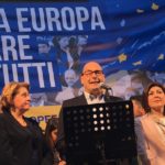 Michela Giuffrida con Nicola Zingaretti a Catania 23 maggio 2019