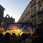 Michela Giuffrida con Nicola Zingaretti a Catania 23 maggio 2019