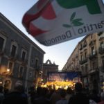 Michela Giuffrida con Nicola Zingaretti a Catania 23 maggio 2019