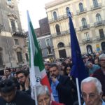 Michela Giuffrida con Nicola Zingaretti a Catania 23 maggio 2019