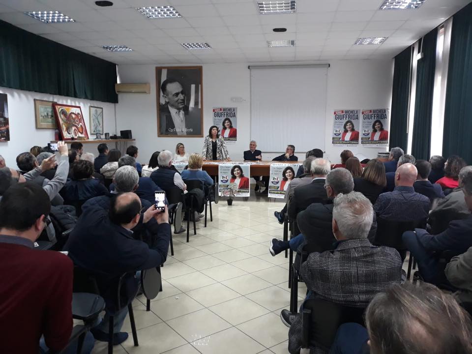 Michela Giuffrida a Gela 18 maggio 2019