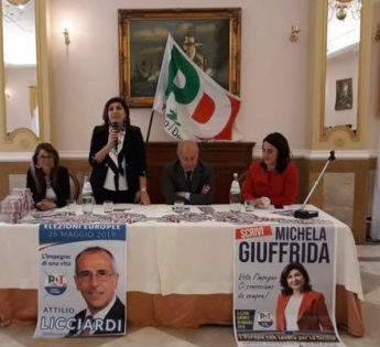 Michela Giuffrida a Marsala 19 maggio 2019