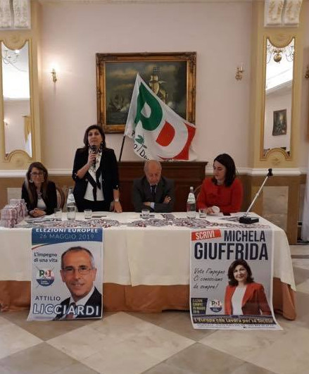 Michela Giuffrida a Marsala 19 maggio 2019