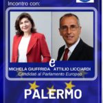 Michela Giuffrida con Attilio Licciardi a Palermo 10 maggio 2019