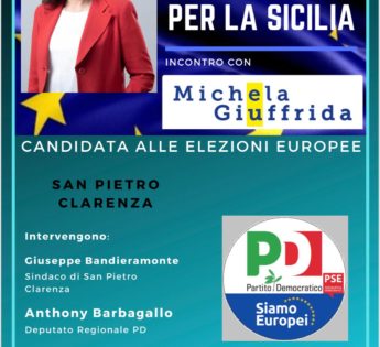 Michela Giuffrida a San Pietro Clarenza 14 maggio 2019